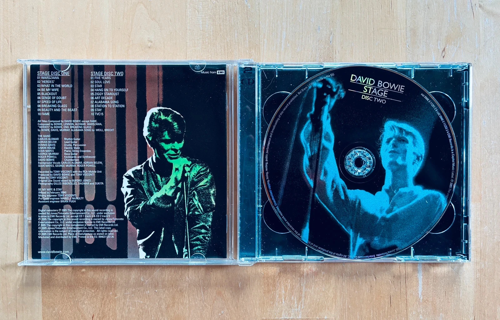 CD doble David Bowie Stage. – photo 2